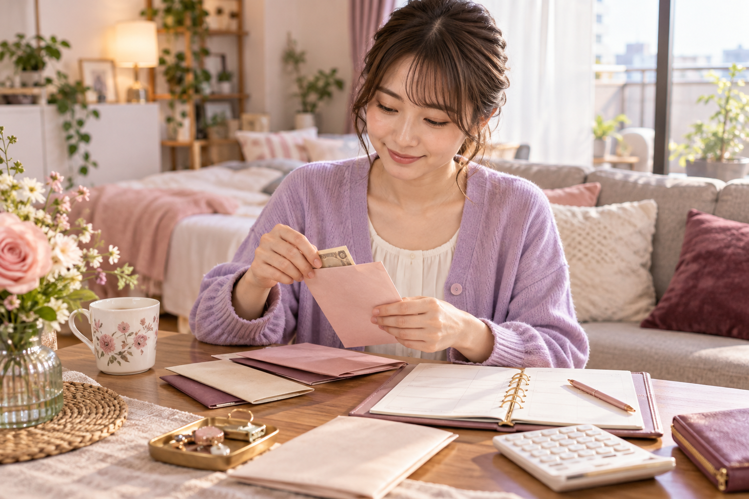 日払いの収入、部屋探しではどう伝える?1カ月分を整理するコツの解説イメージ(AI生成)