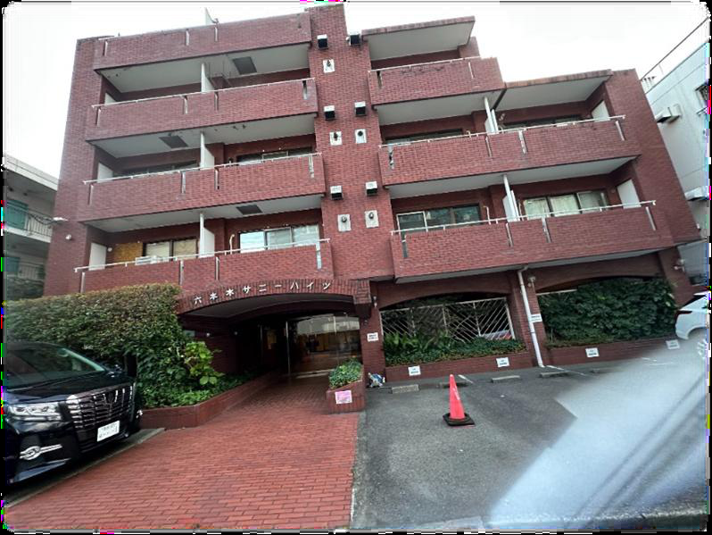 六本木サニーハイツ 203の外観